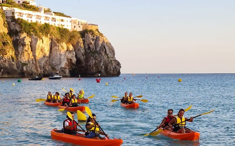 Excursion kayak Cales Coves