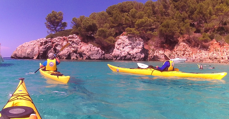 Curso kayak de mar